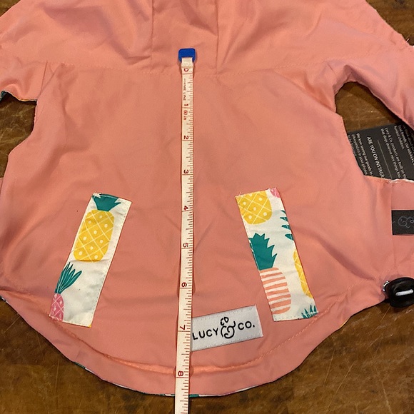 Lucy & co Pet Reversible ☔️ Raincoat - Picture 9 of 15